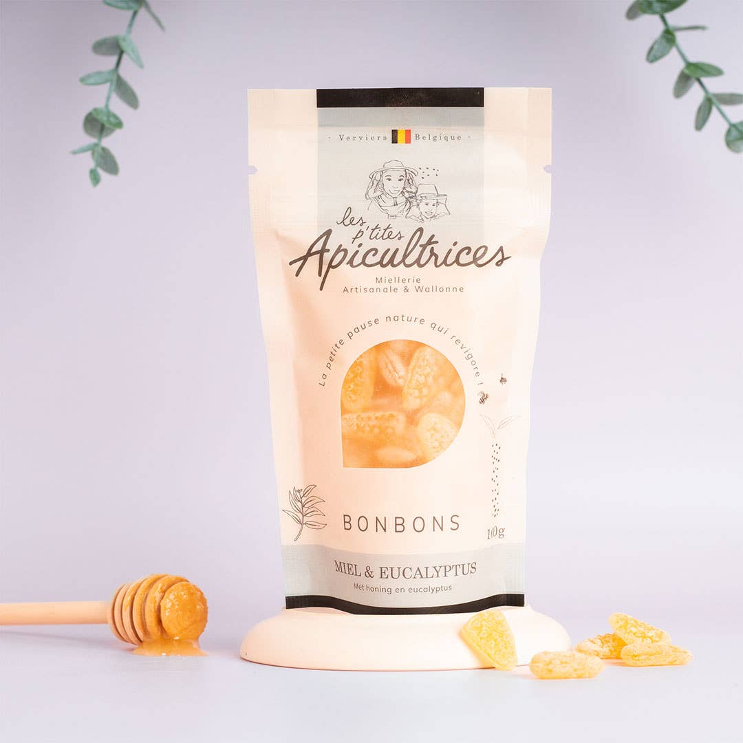 Bonbons au miel et eucalyptus