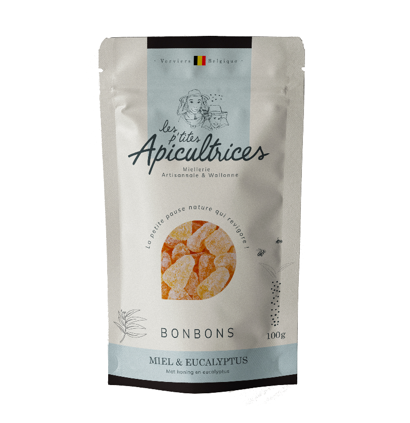 Bonbons au miel et eucalyptus