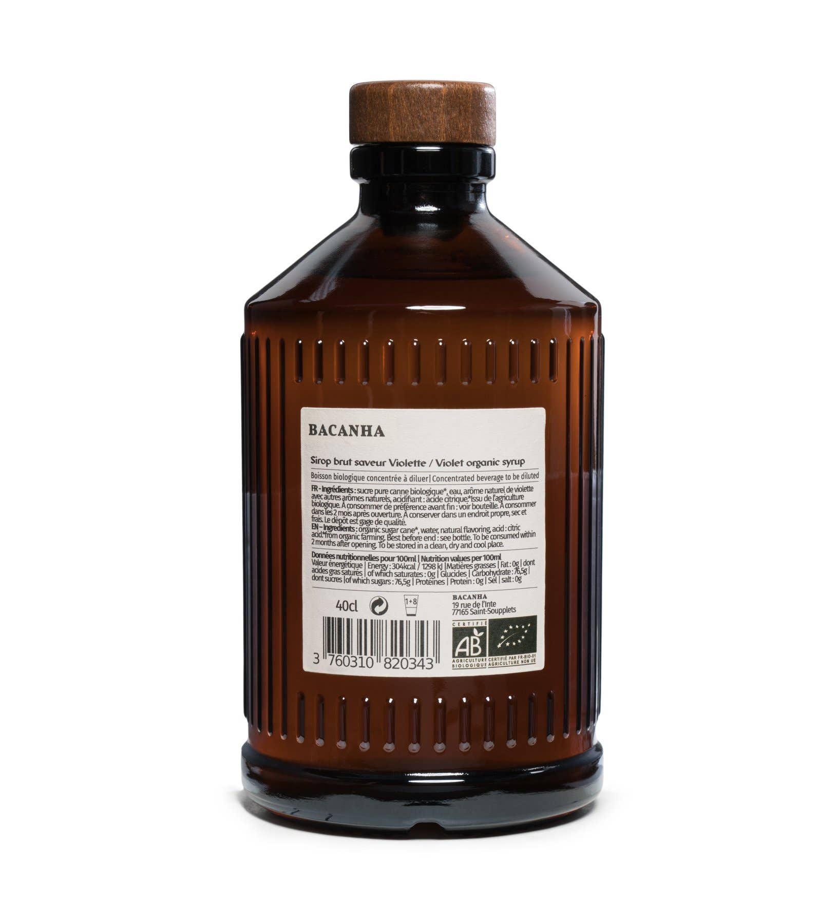 Sirop de Violette Brut - 400 ml