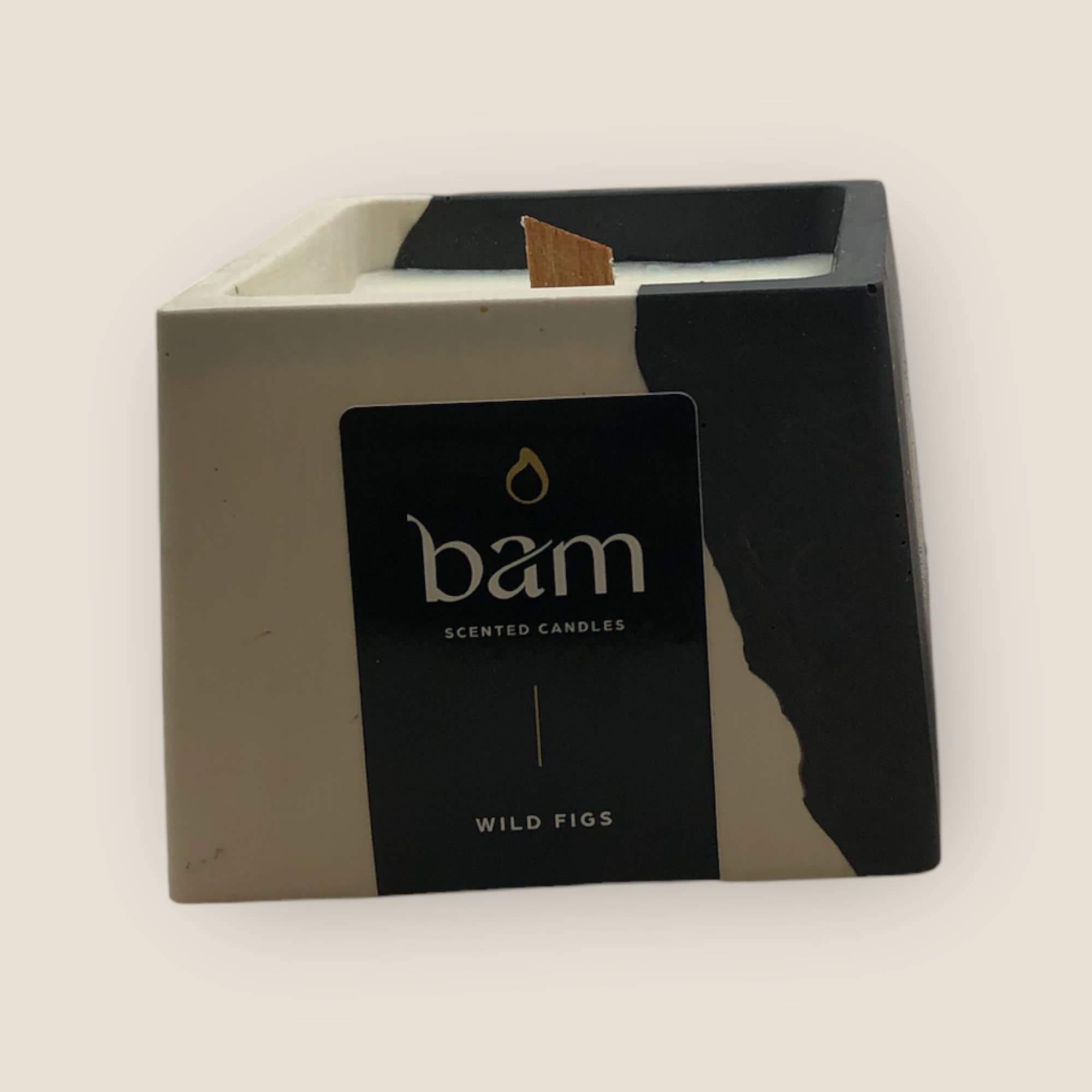 BAM - FIGUES SAUVAGES bougie parfumée - Collection SQUARE