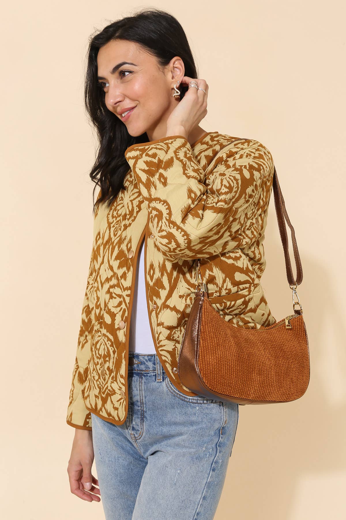 Sac ELEANORE VELOURS - 4134: Marine