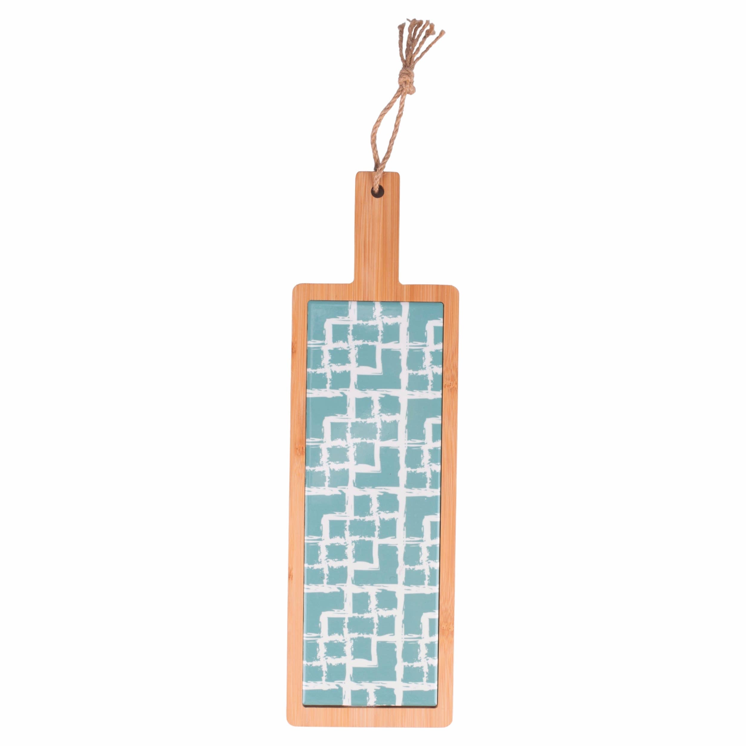 GINZA PLANCHE À DÉCOUPER 40X12,5 CÉRAMIQUE/BAMBOU DÉCOR B