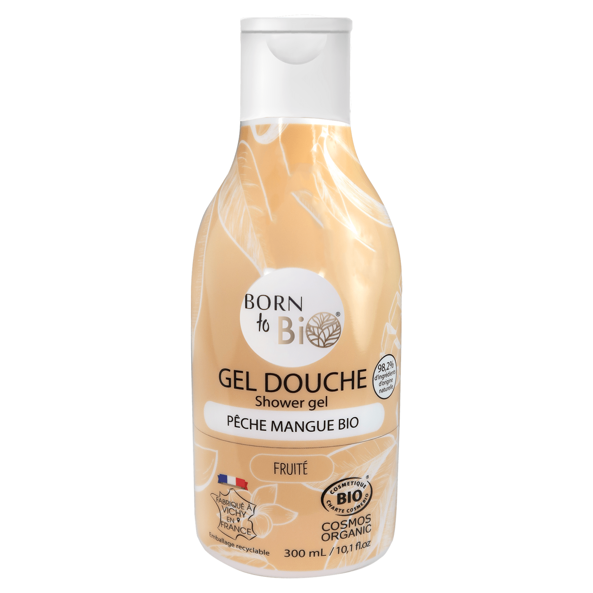 Gel douche Pèche Mangue Bio Cosmos Organic