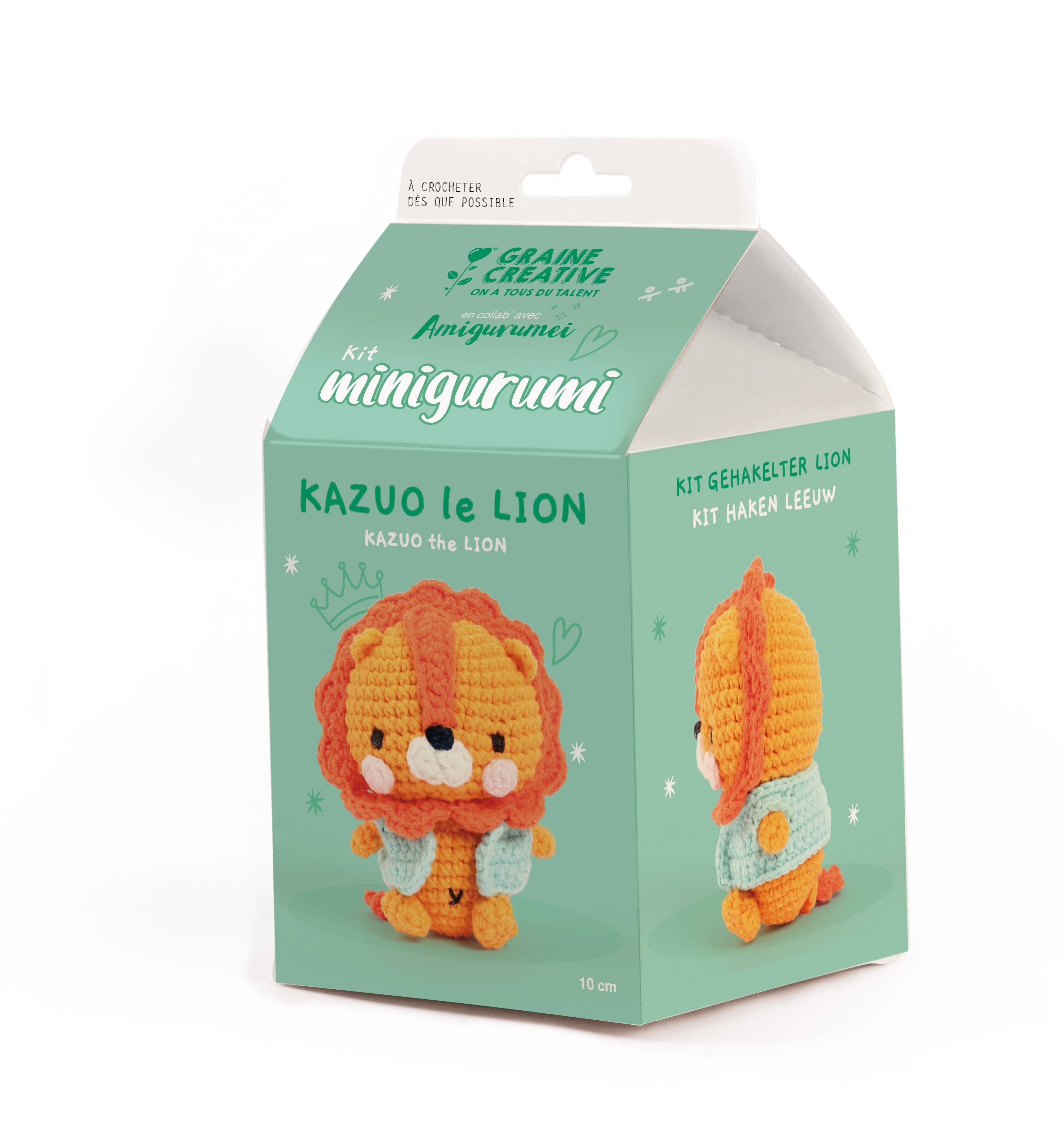 KIT MINIGURUMI LION KAZUO 100MM