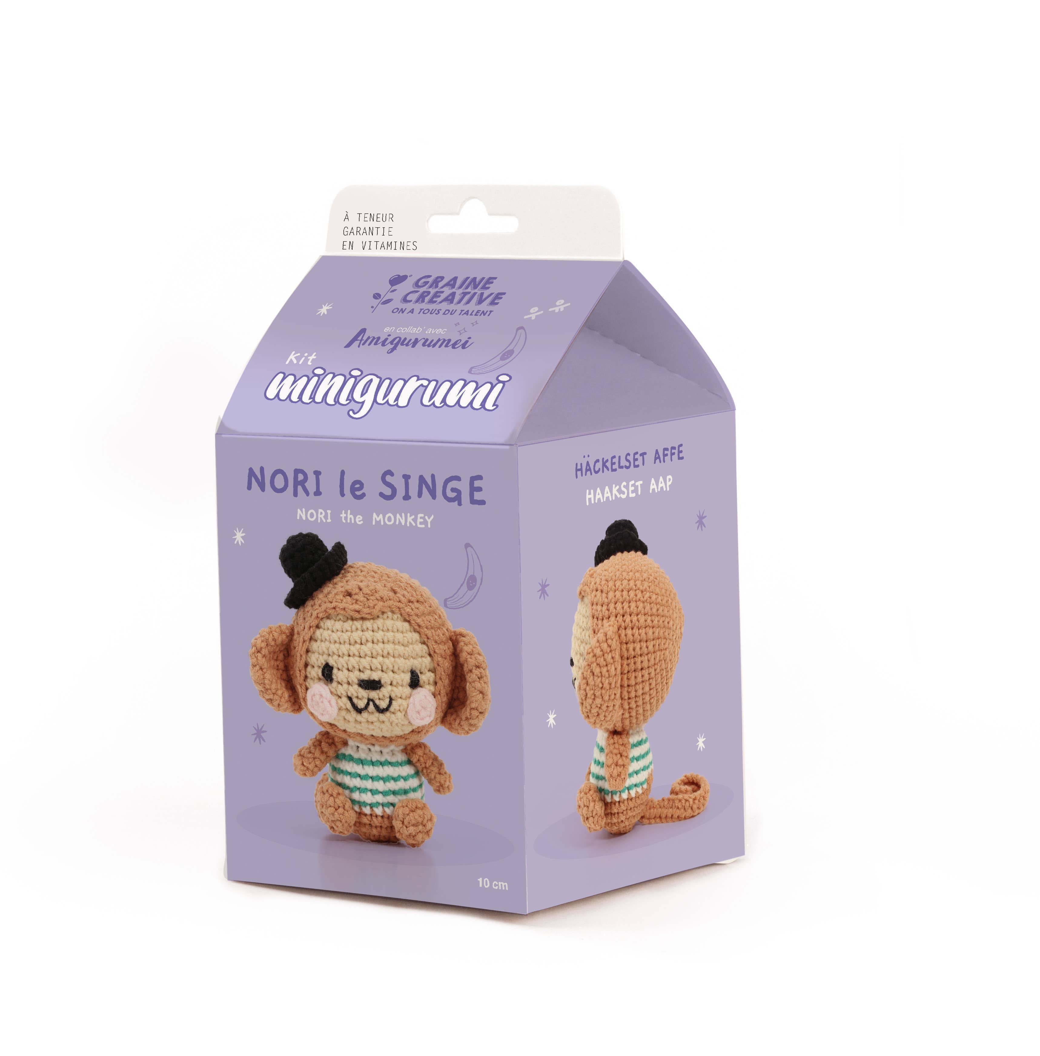 KIT MINIGURUMI SINGE NORI 100MM