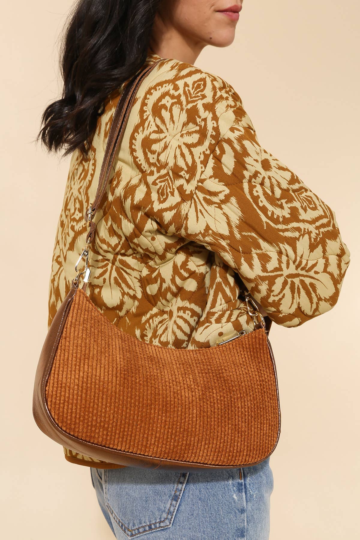 Sac ELEANORE VELOURS - 4134: Marine