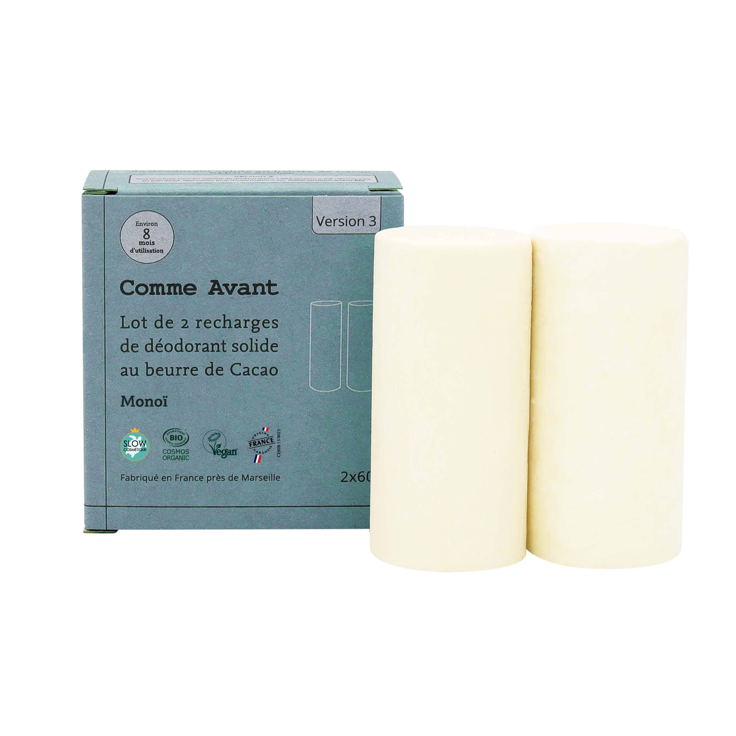Déodorant solide Monoï: 1 déodorant - 60g