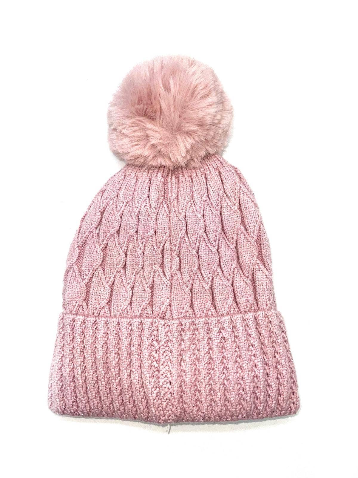 Bonnet hiver BX-19 : Rose