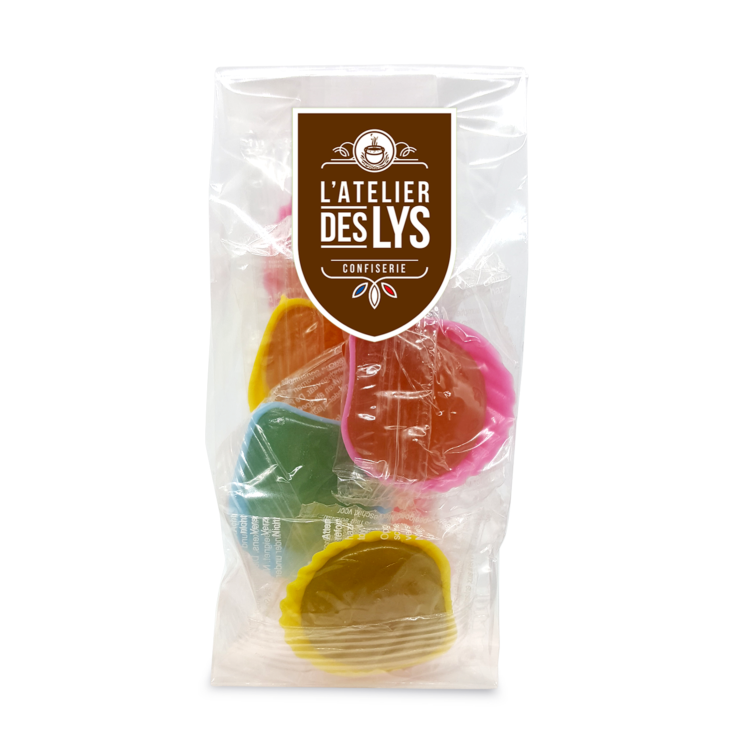 Coquillages assortis à sucer