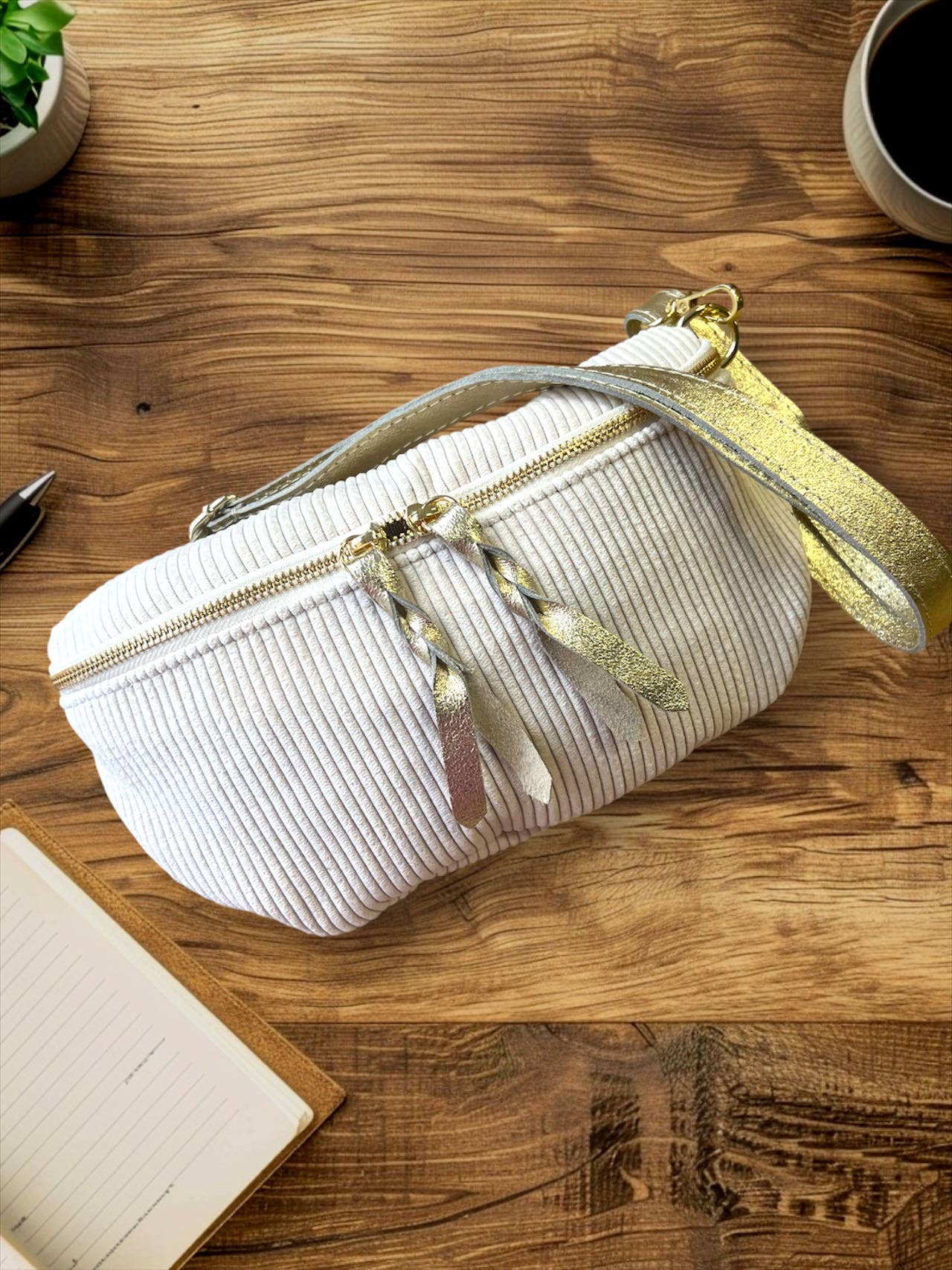 Sac ROSA VELOURS - 4135: Marine