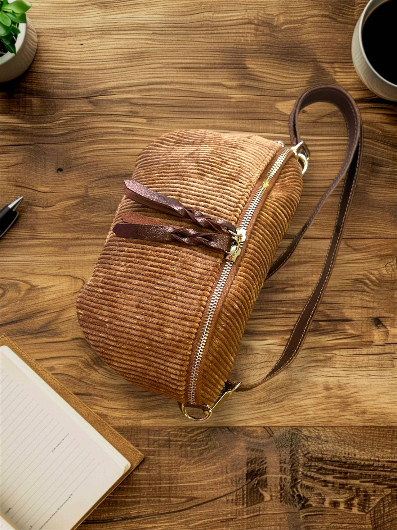 Sac ROSA VELOURS - 4135: Marine