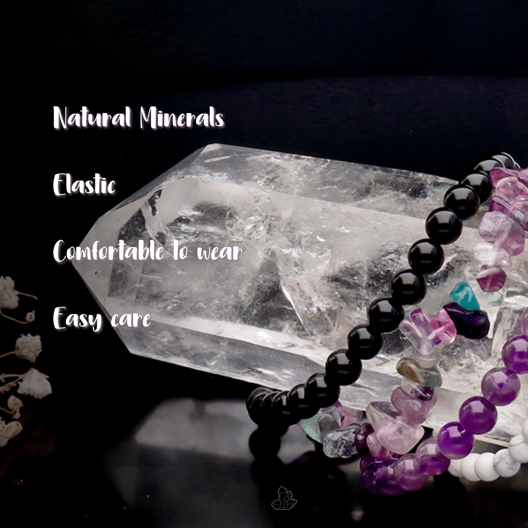 Bracelet en obsidienne Nevada 8 mm