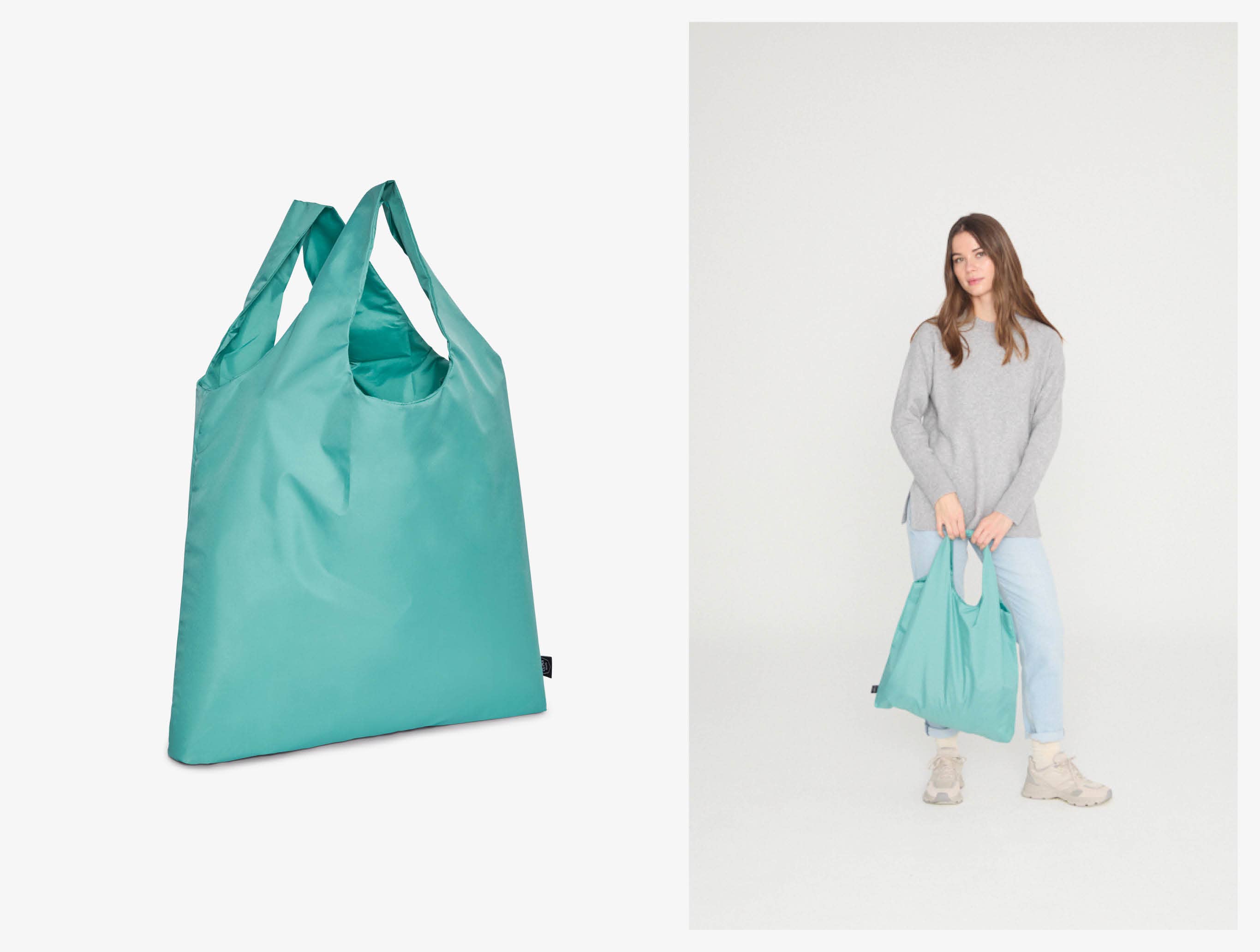 Sac pliable imperméable. Polyester recyclé