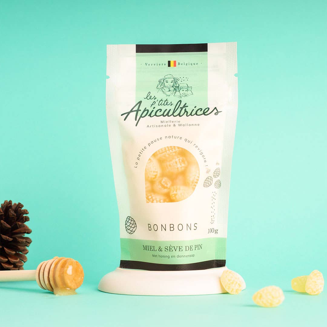 Bonbons aux saveurs au sève de pin