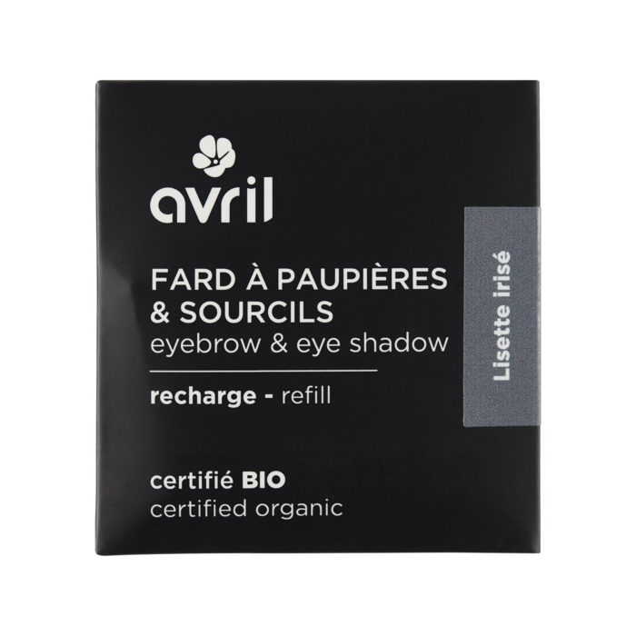 Recharge fard à paupières Lisette irisé Certifiée bio