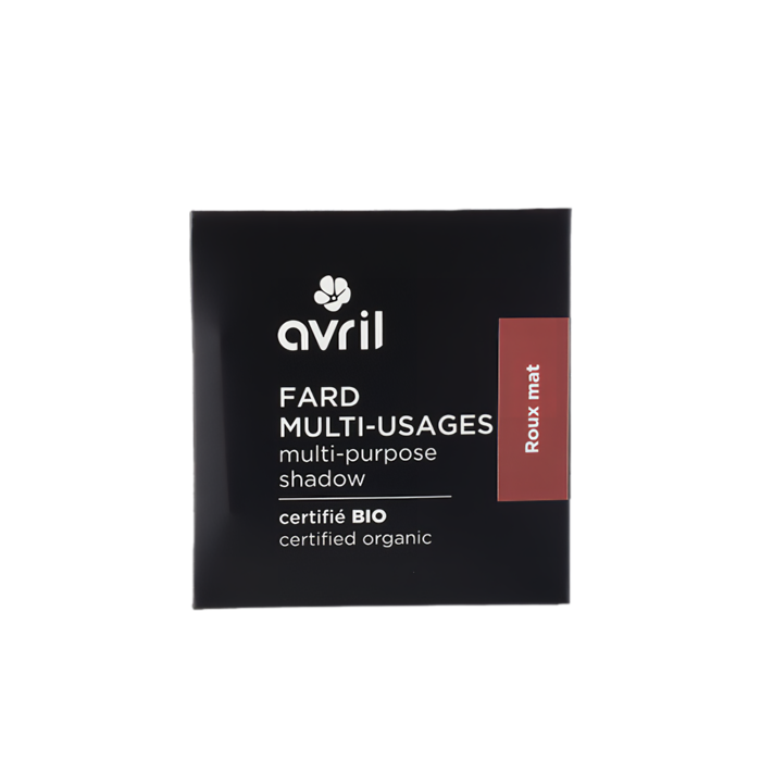 Recharge fard à paupières Roux mat Certifiée bio