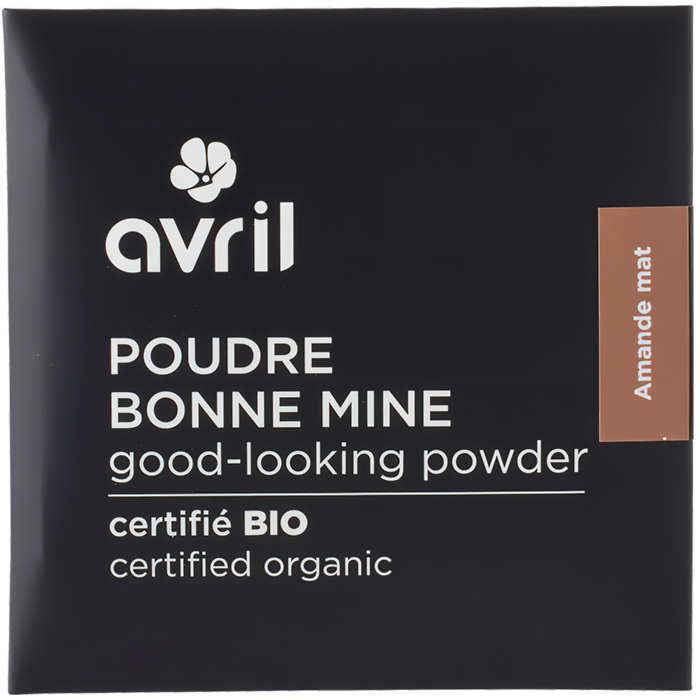 Recharge poudre bonne mine Amande mat Certifiée bio