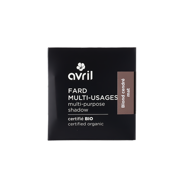 Recharge fard à sourcils Blond cendré mat Certifiée bio