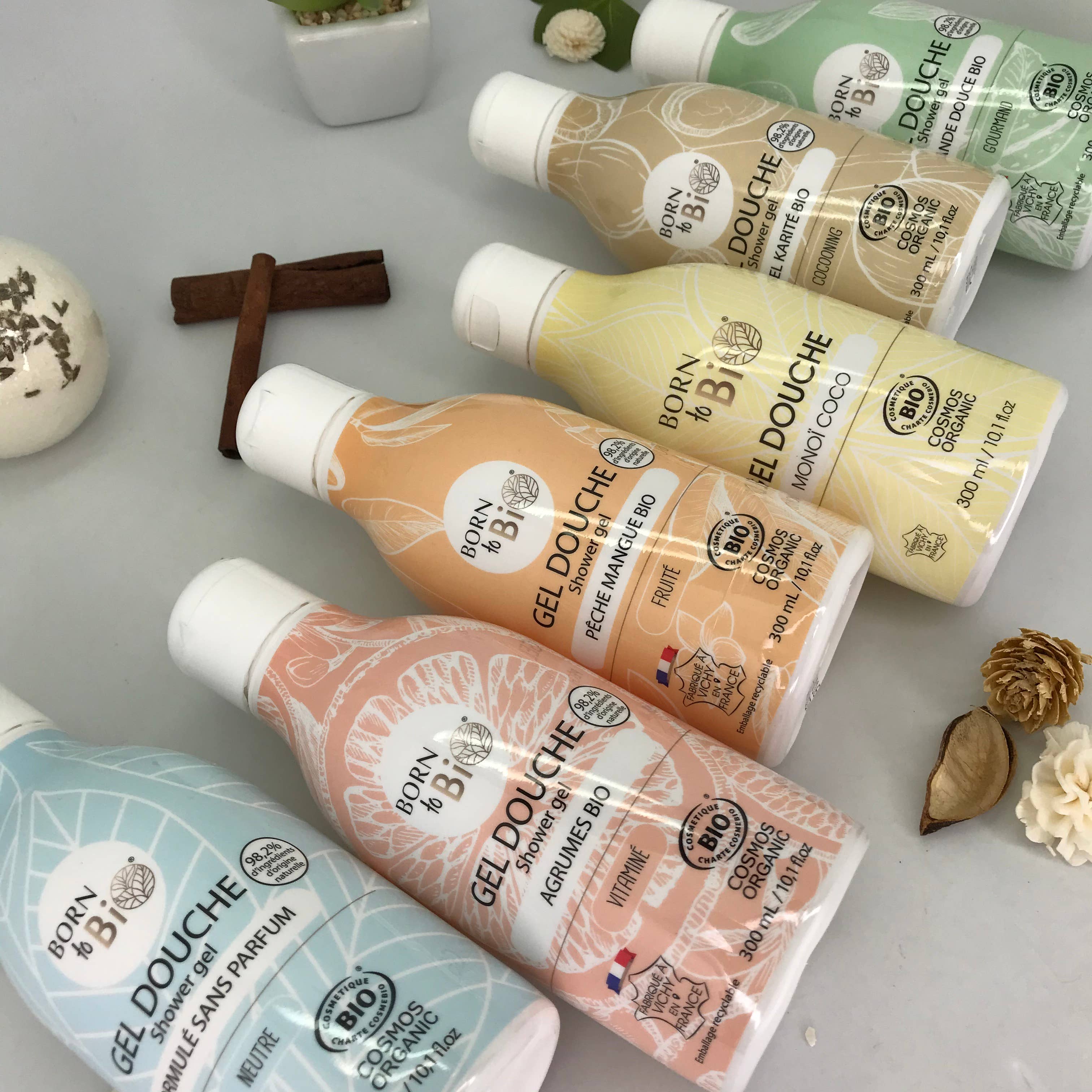 Gel douche Pèche Mangue Bio Cosmos Organic