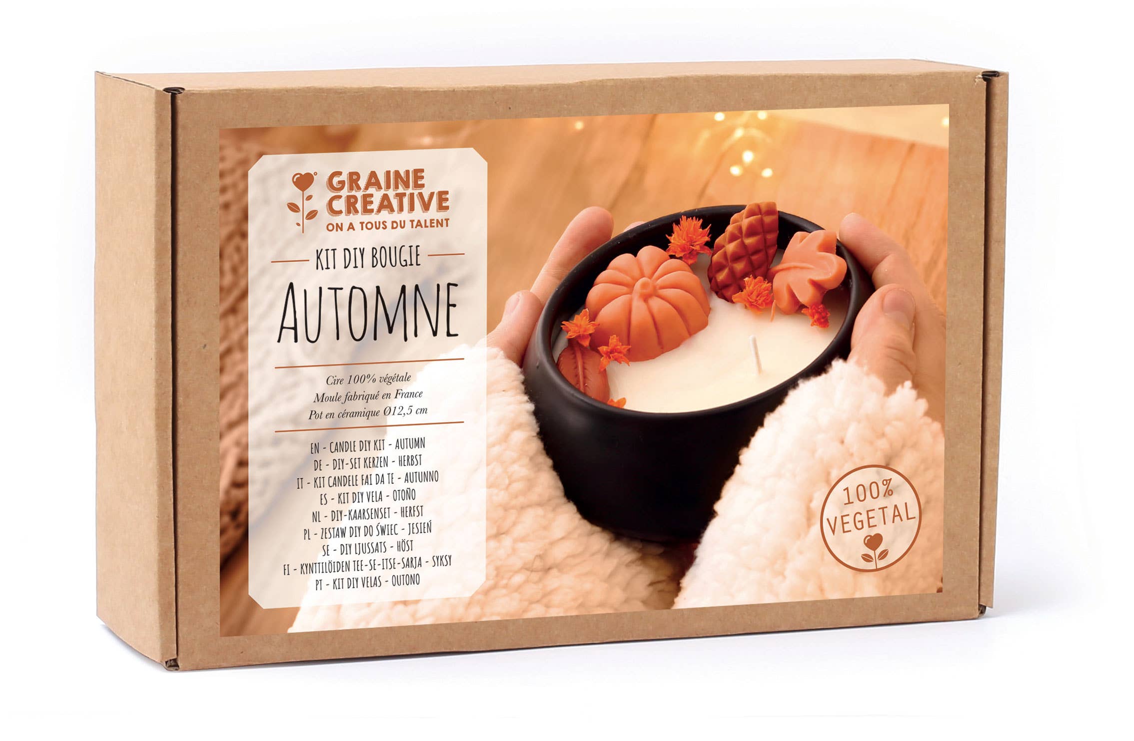 KIT DIY BOUGIE AUTOMNE