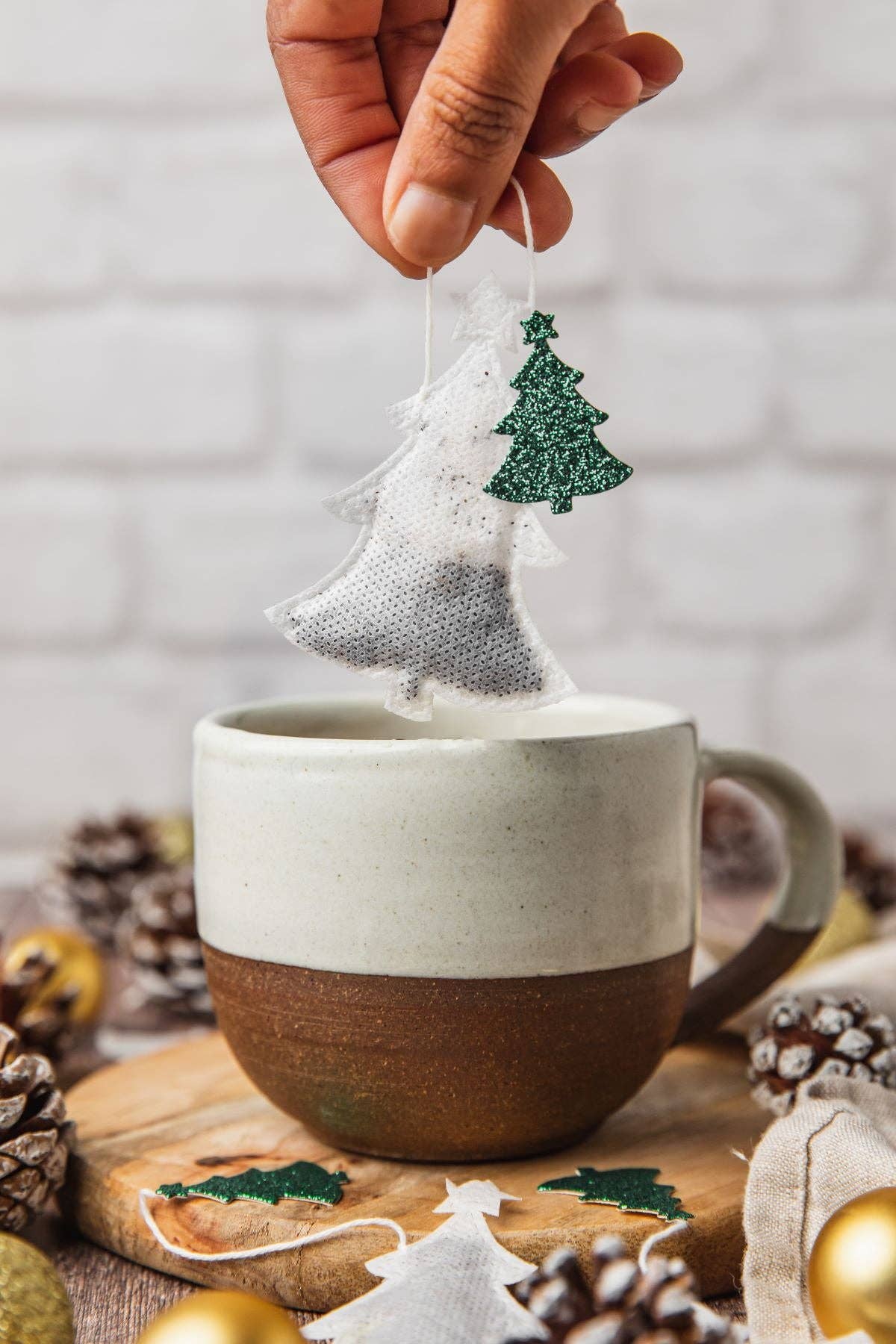 Sachets de thé - Sapin Noël x5: Tisane Citron Verveine