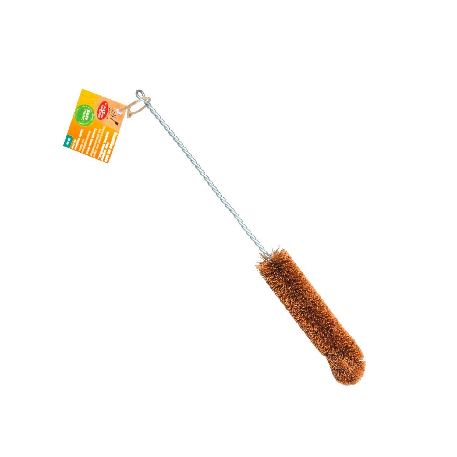 Goupillon Gourde Brosse Bouteille Coco 25 Cm - La Droguerie