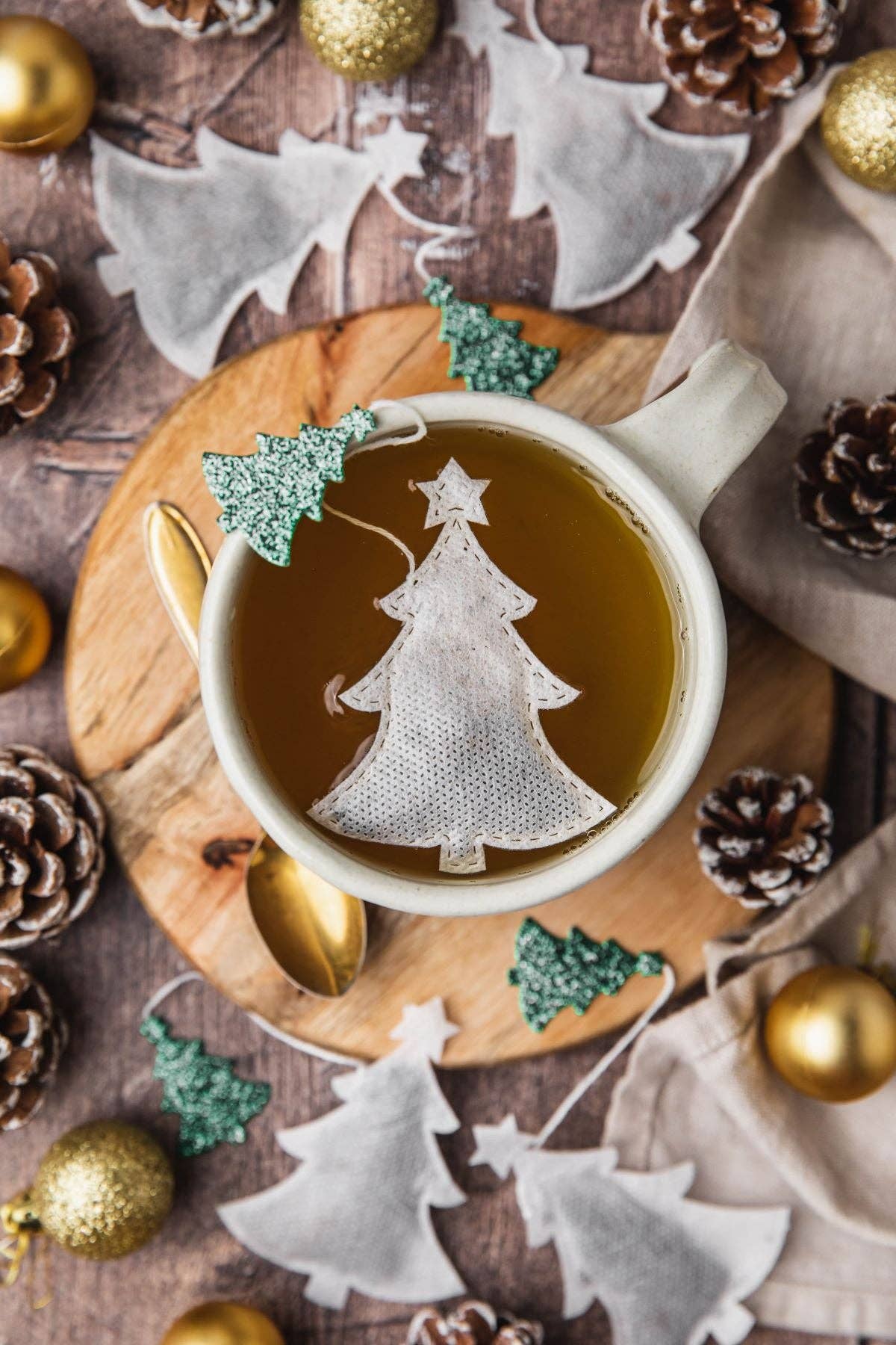 Sachets de thé - Sapin Noël x5: Thé de Noël