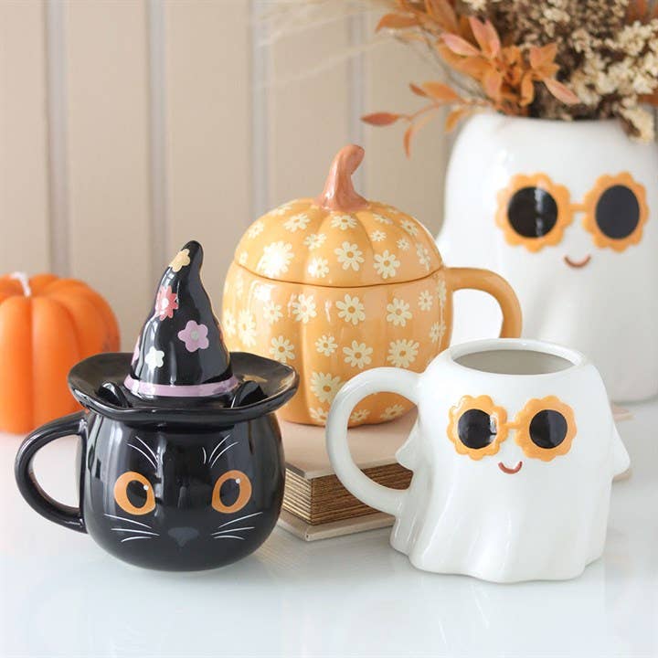 Tasse d'Halloween Fantôme Groovy