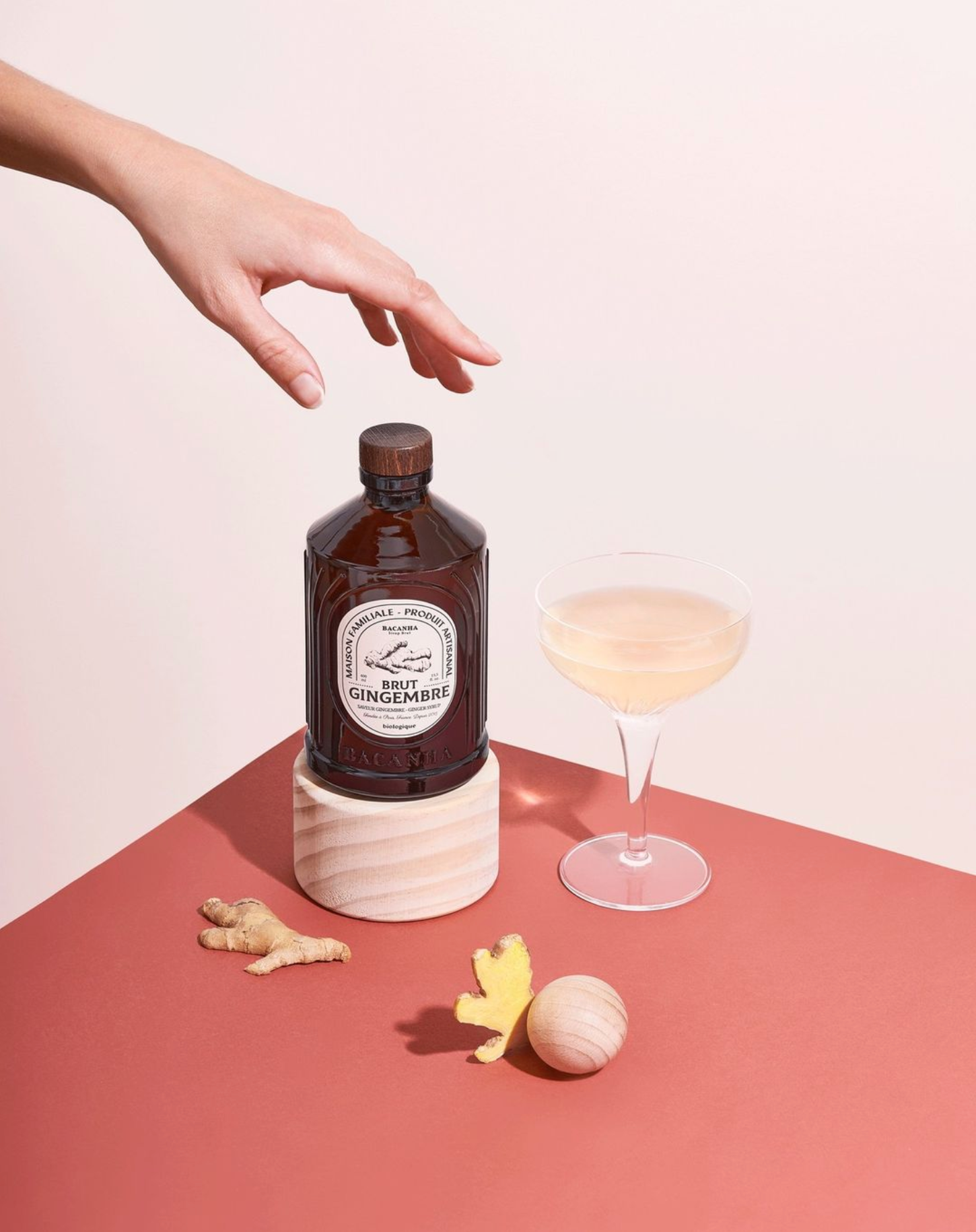 Sirop de Gingembre Brut Biologique - 400 ml