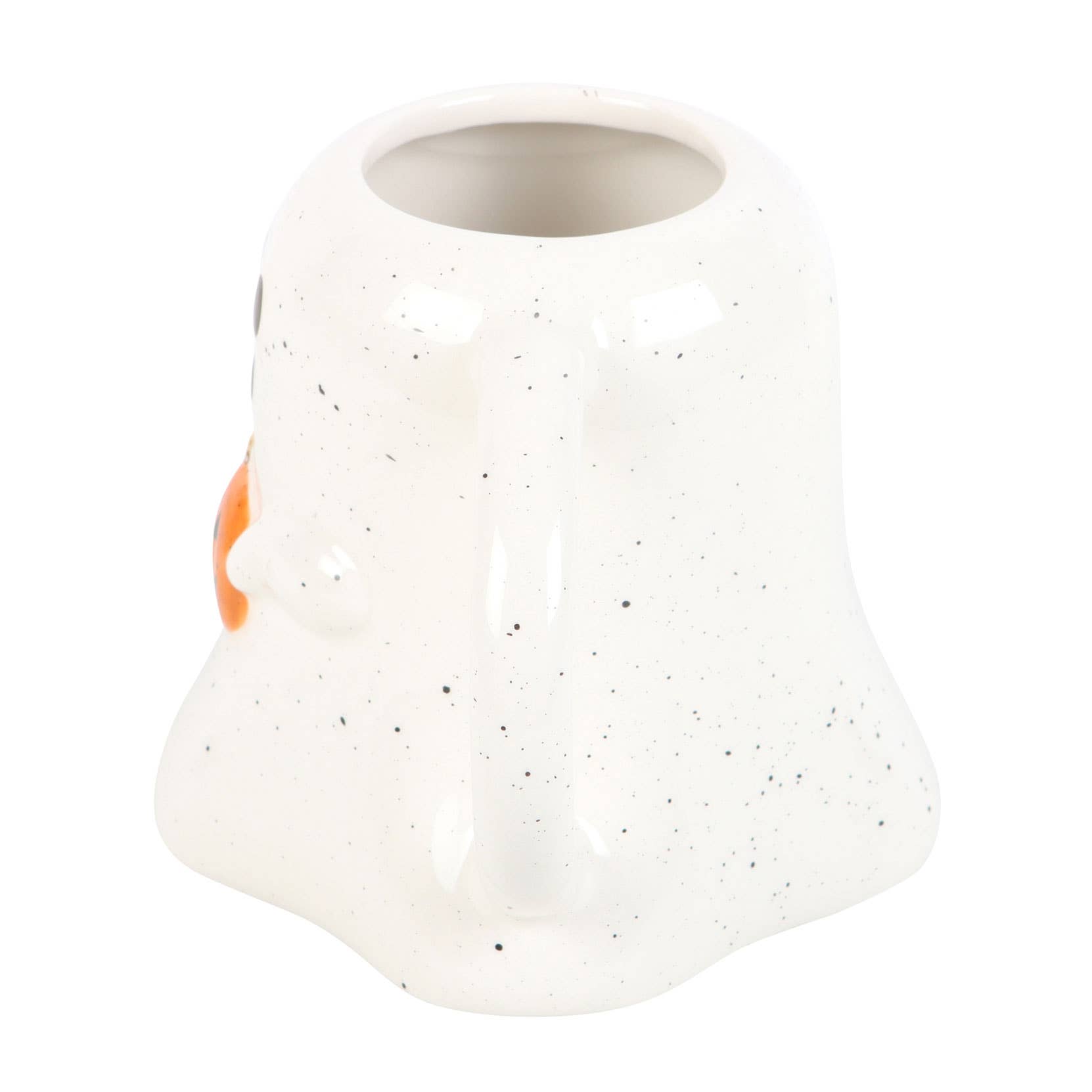 Tasse d'Halloween en forme de fantôme avec citrouille