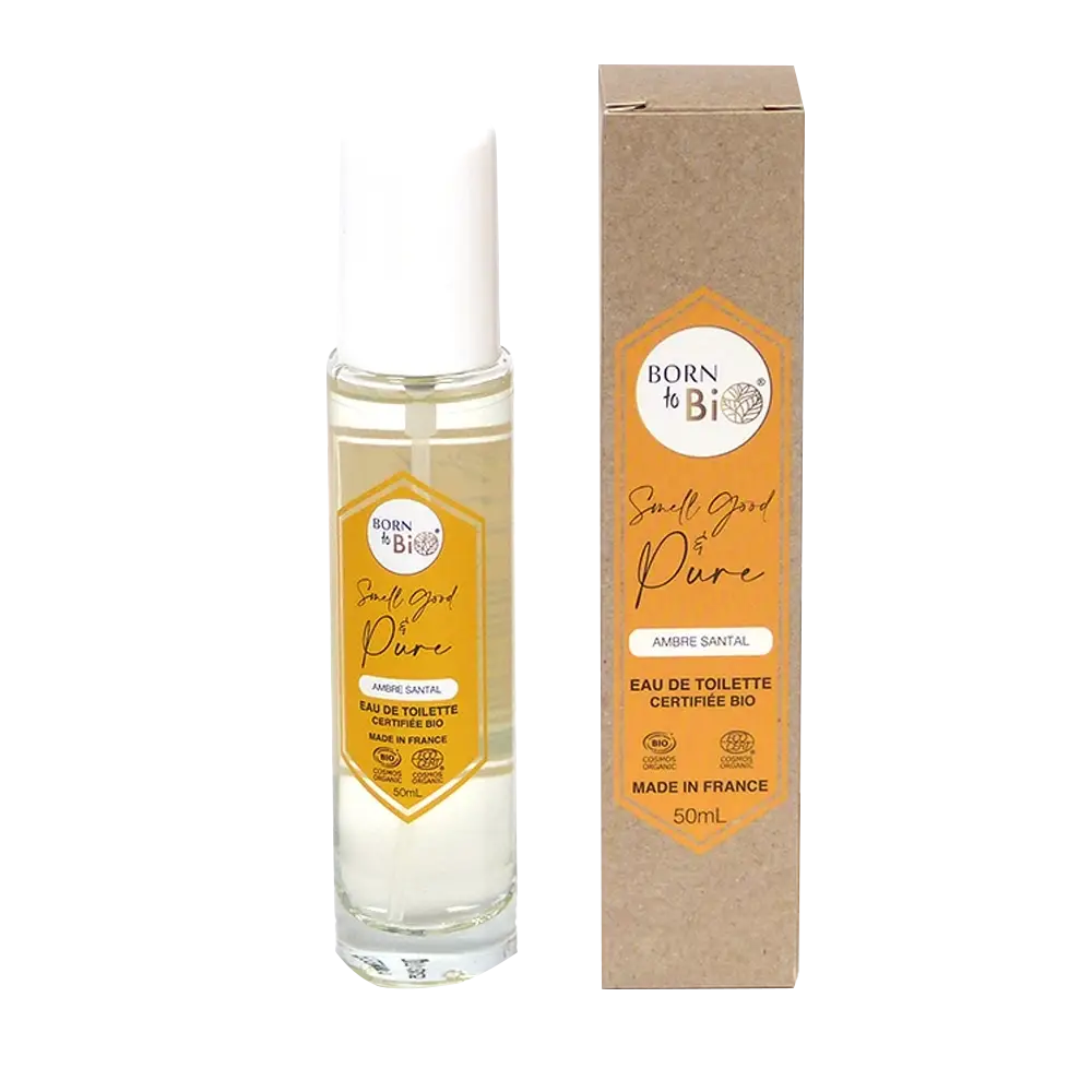 Ambre Santal - Eau de Toilette Certifiée Bio 50ml