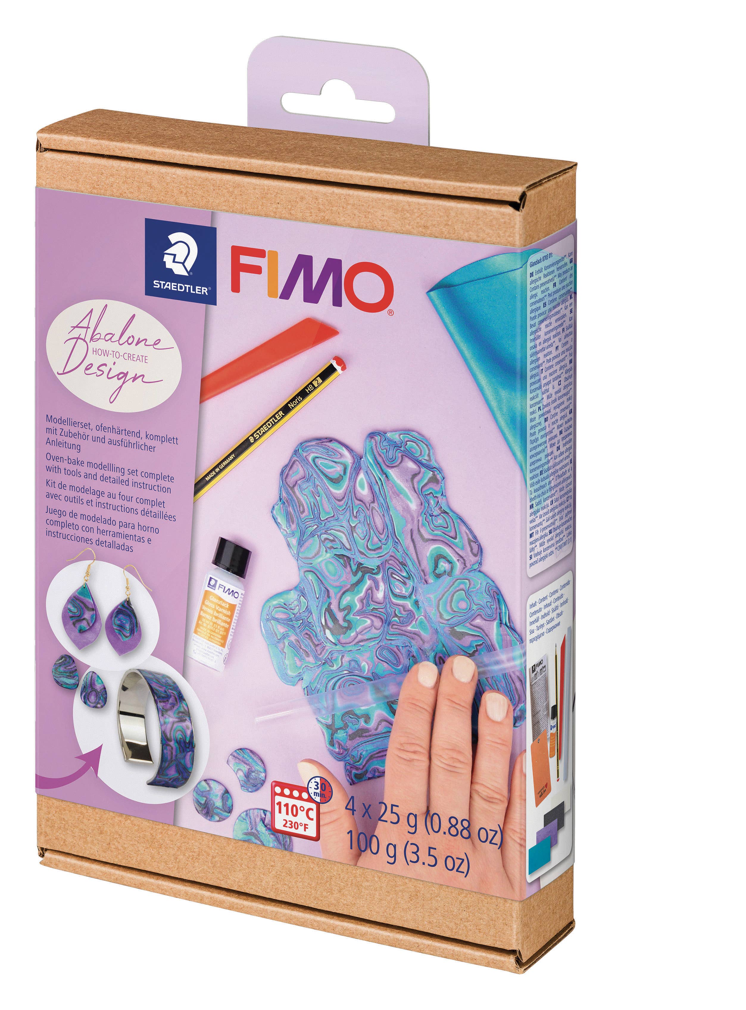 COFFRET FIMO EFFET ABALONE