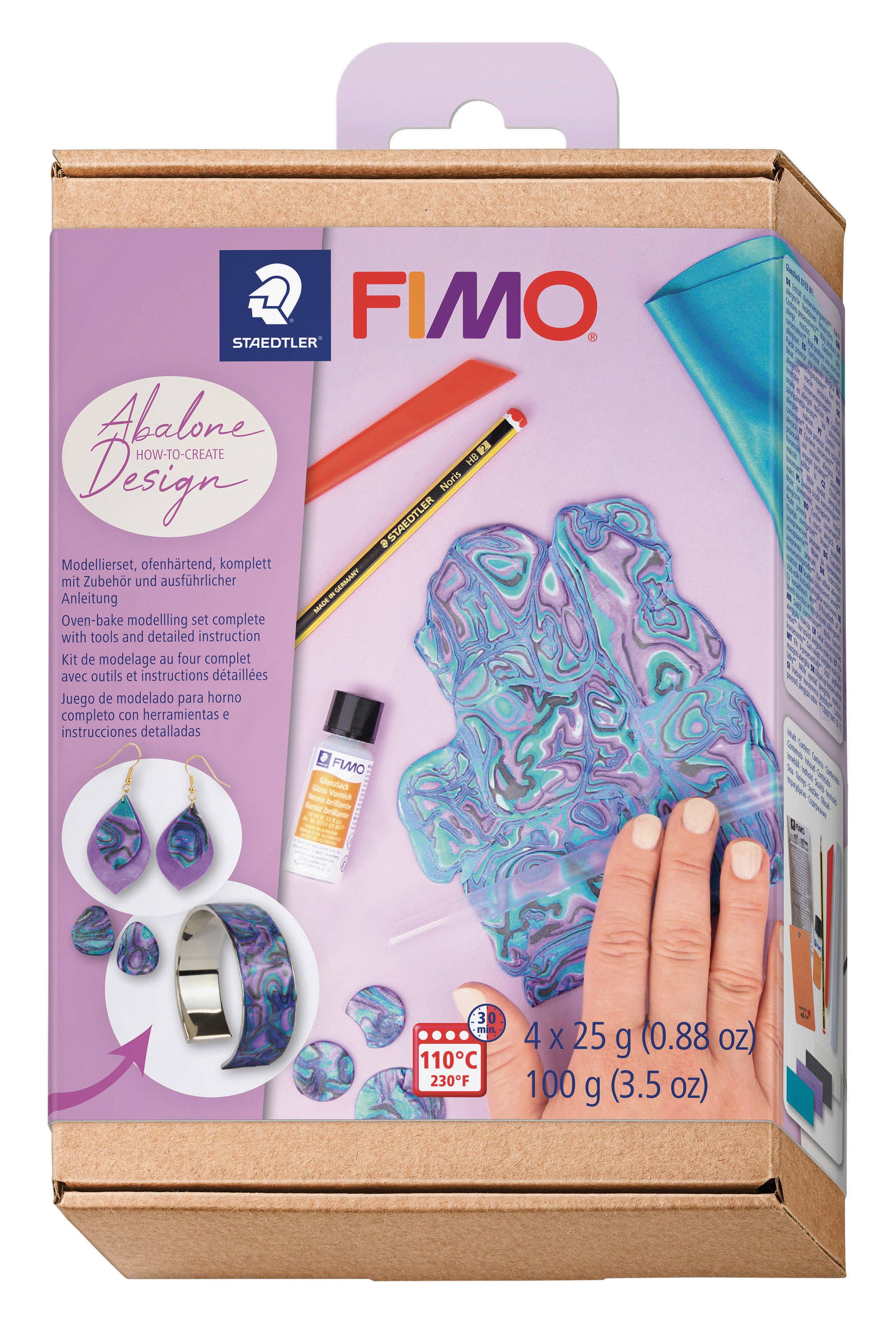 COFFRET FIMO EFFET ABALONE