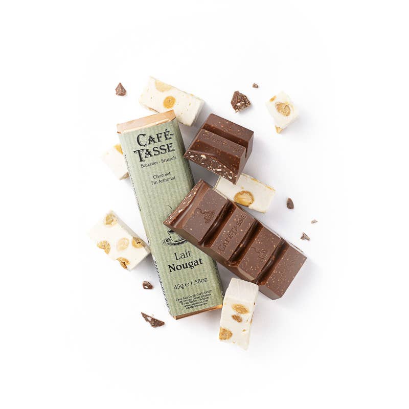 Barre de chocolat Lait Nougat