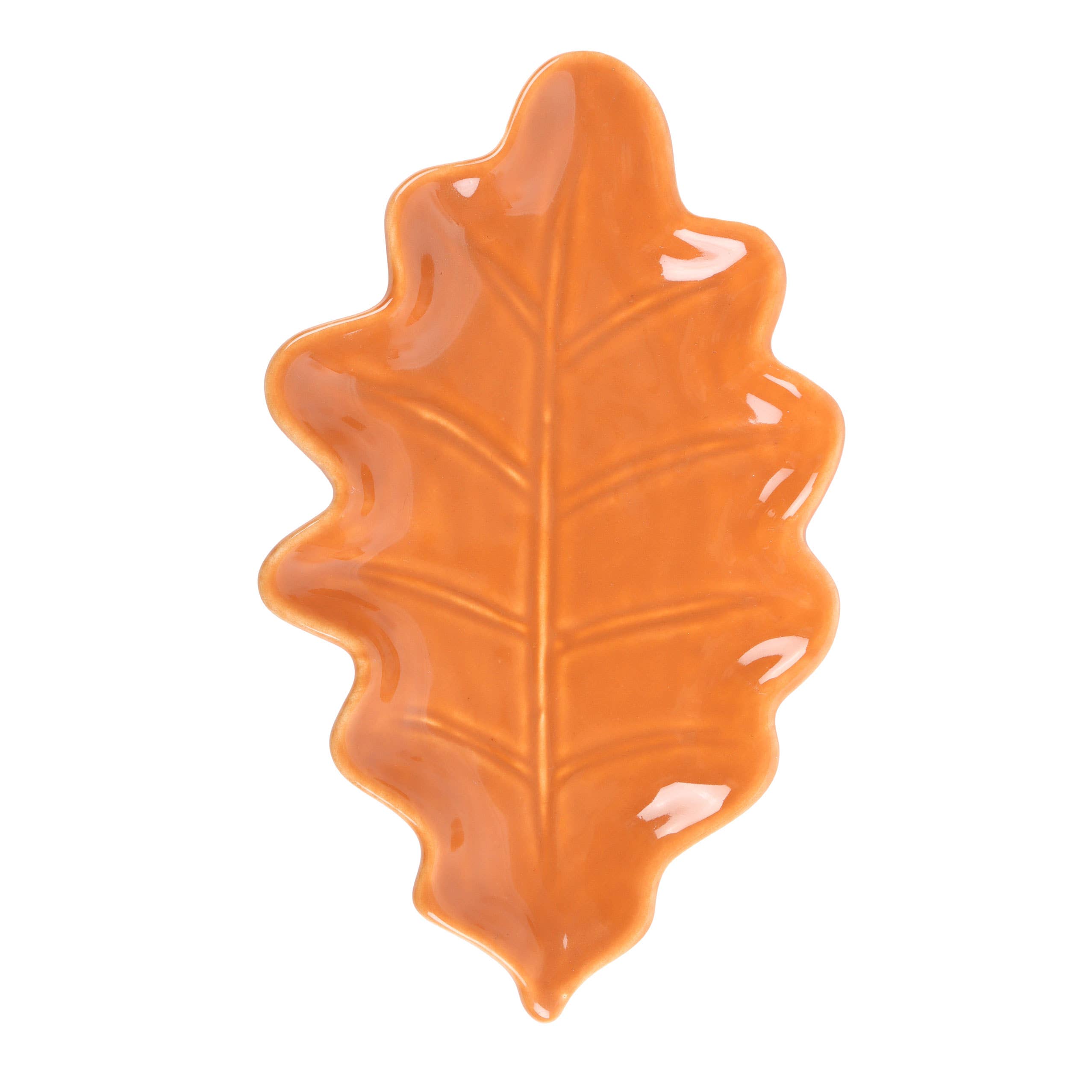 Plat à feuilles d'automne et d'automne