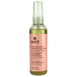 HUILE DE SOIN CHEVEUX COLORÉS 100 ML - CERTIFIÉE BIO "AVRIL"