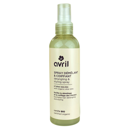 SPRAY DÉMÊLANT & COIFFANT 200 ML - CERTIFIÉ BIO "AVRIL"