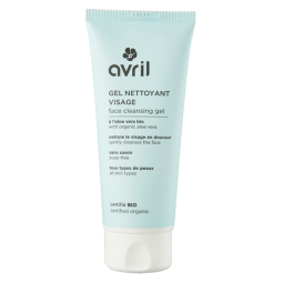 GEL NETTOYANT VISAGE 100ML - CERTIFIÉ BIO "AVRIL"