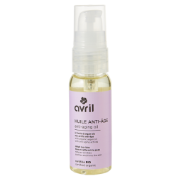 HUILE ANTI-ÂGE 30ML - CERTIFIÉE BIO "AVRIL"