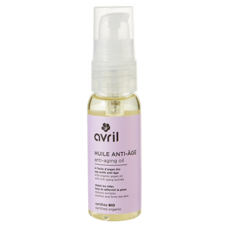 HUILE ANTI-ÂGE 30ML - CERTIFIÉE BIO "AVRIL"