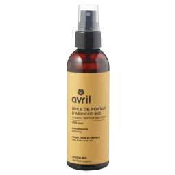 HUILE DE NOYAU D'ABRICOT 100ML – CERTIFIÉE BIO "AVRIL"