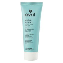 Crème de nuit peaux sèches et sensibles - 50ml "Avril"