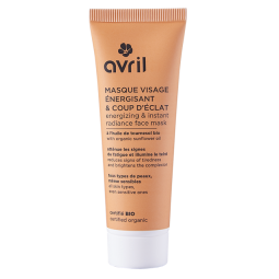 Masque visage énergisant et coup d'éclat à l'huile de tournesol - 50ml "Avril"