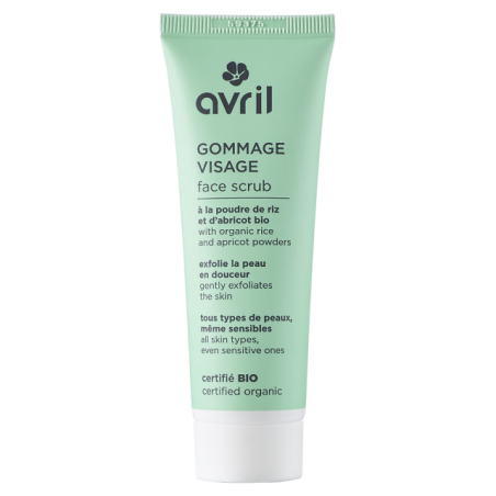 Gommage visage à la poudre de riz - 50ml "Avril"