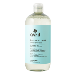 Lotion micellaire - A l'eau florale de bleuet bio - 500 ml - Certifiée bio "Avril"