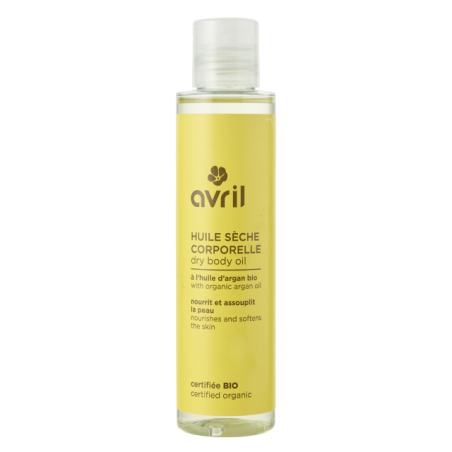 HUILE SÈCHE CORPORELLE 150 ML - CERTIFIÉE BIO "AVRIL"