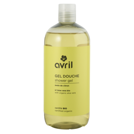 GEL DOUCHE ZESTE DE CITRON 500ML - CERTIFIÉ BIO "AVRIL"