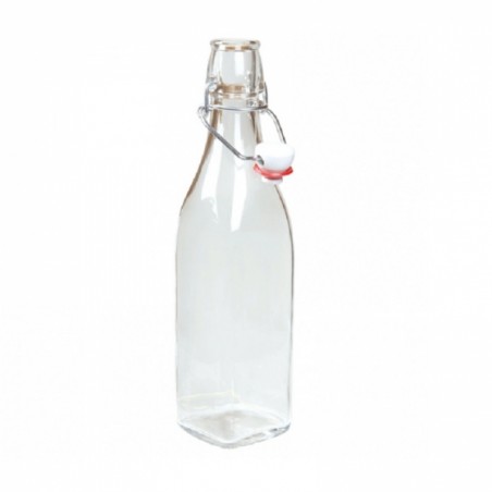 Bouteille en verre carrée - 500 ml