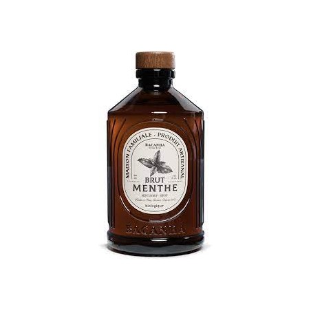 SIROP DE MENTHE BRUT - BIOLOGIQUE - 400ML