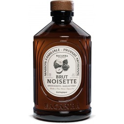 SIROP NOISETTE BRUT - BIOLOGIQUE - 400ML